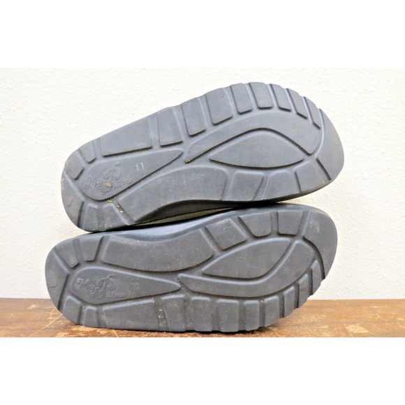 My Pillow Sandals Slides Men’s Size 11 Black Foam Comfort Slip Ons - Picture 6 of 7